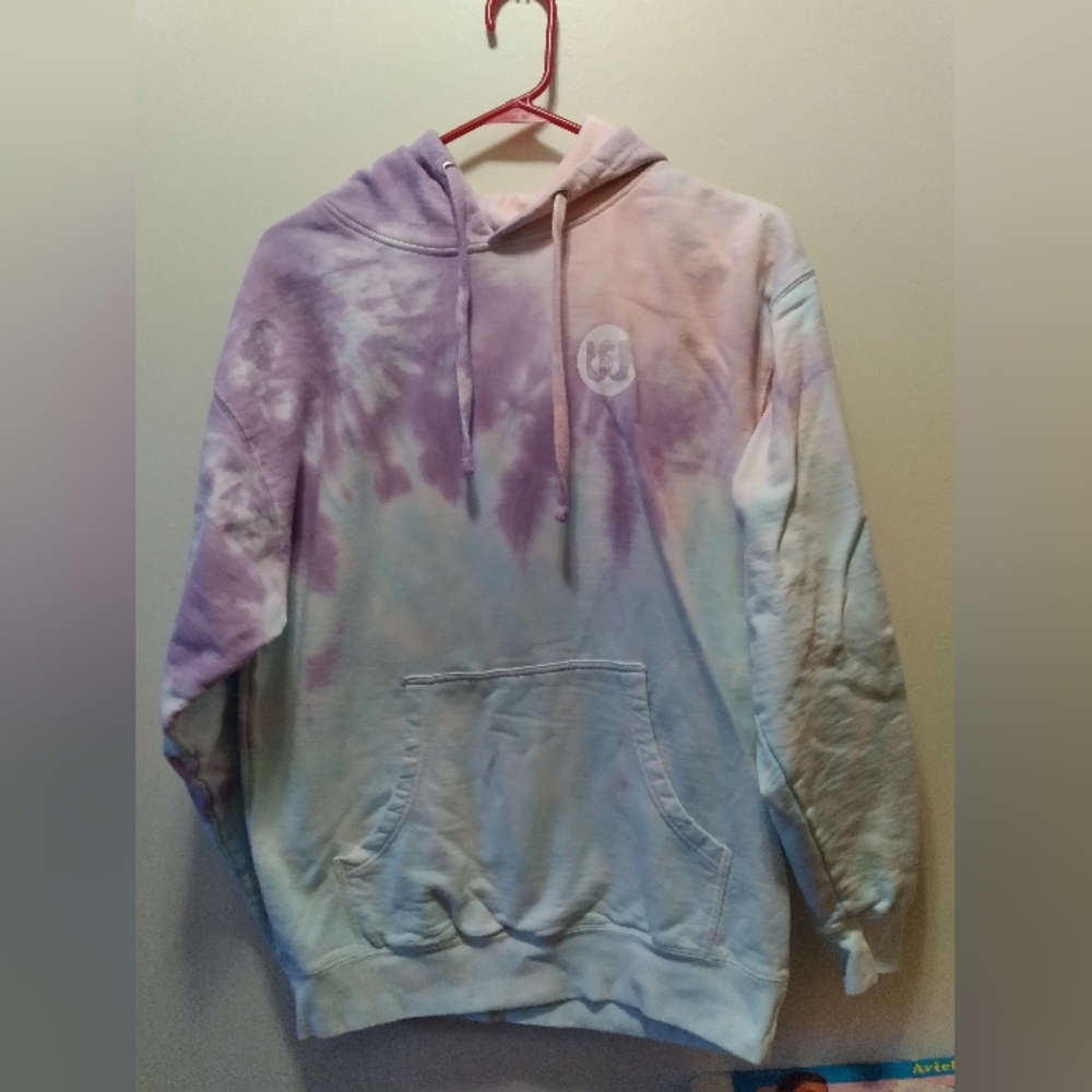 Watcher Youtube Channel NWOT Pastel Tie-Dye Hoodie Limited Edition Unisex Large